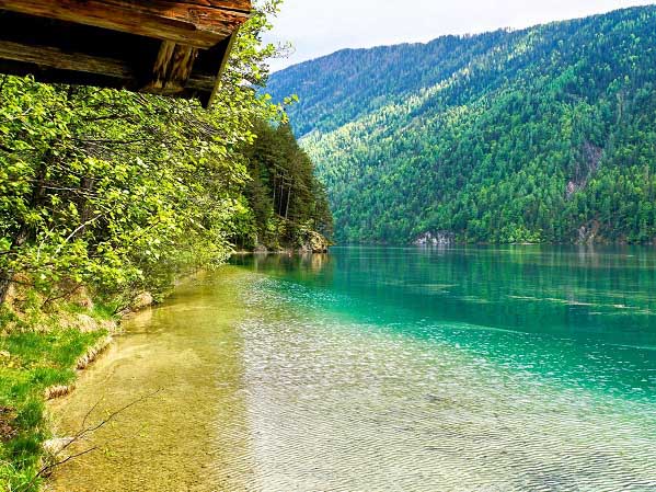 Een foto van het Weissenmeer